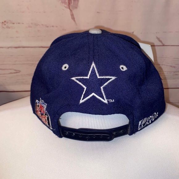 **SOLD ON FB MARKETPLACE Dallas Cowboys 90’s Vintage Pro Player Flat Bill Hat. - Picture 3 of 7